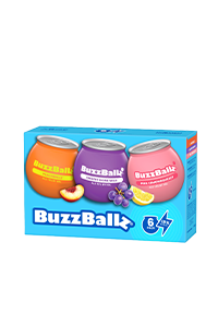 Buzzballz Fruity Faves Cocktails (Case of 4 Bottles)