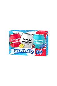 Buzzballz Red/White/Blue Variety Cocktails (Case of 8 Bottles)