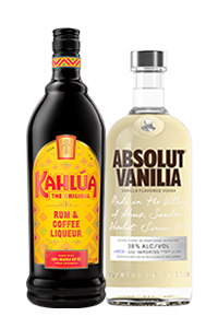 Absolut Vanilla/Kahlua Coffee Combo (3+1)
