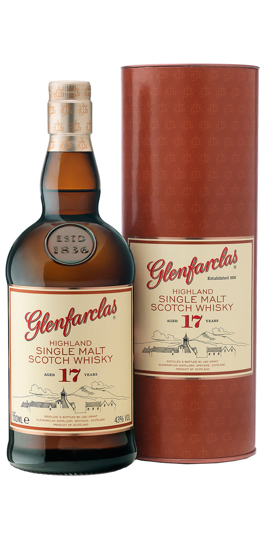 Glenfarclas 17 Year Old Single Highland Malt Scotch Whisky
