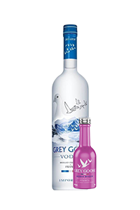 Grey Goose Vodka w/50ML Berry Rouge (6 naked, 6 with 50ML)