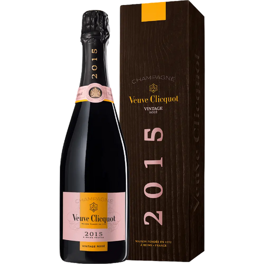 Veuve Clicquot Champagne Brut Rose Vintage 2015