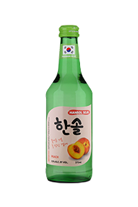 Hansol Peach Soju (Case of 20 Bottles)