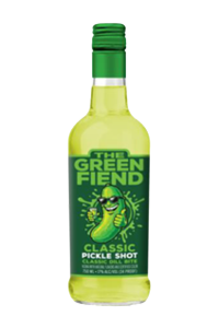 The Green Fiend Classic Pickle Shot (Case of 12 Bottles)