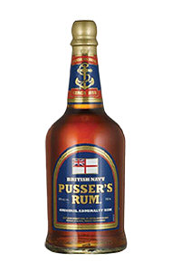 Pussers British Navy Rum Blue Label