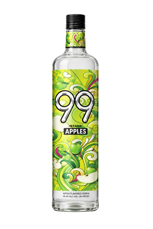 99 Sour Apple Vodka (Case of 12 Bottles)