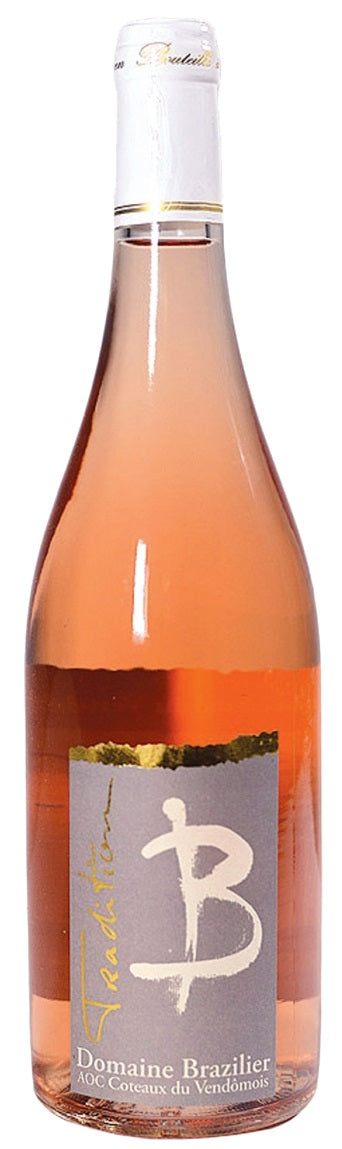 Domaine Brazilier Coteaux du Vendomois Methode Traditionelle Rose Gris NV