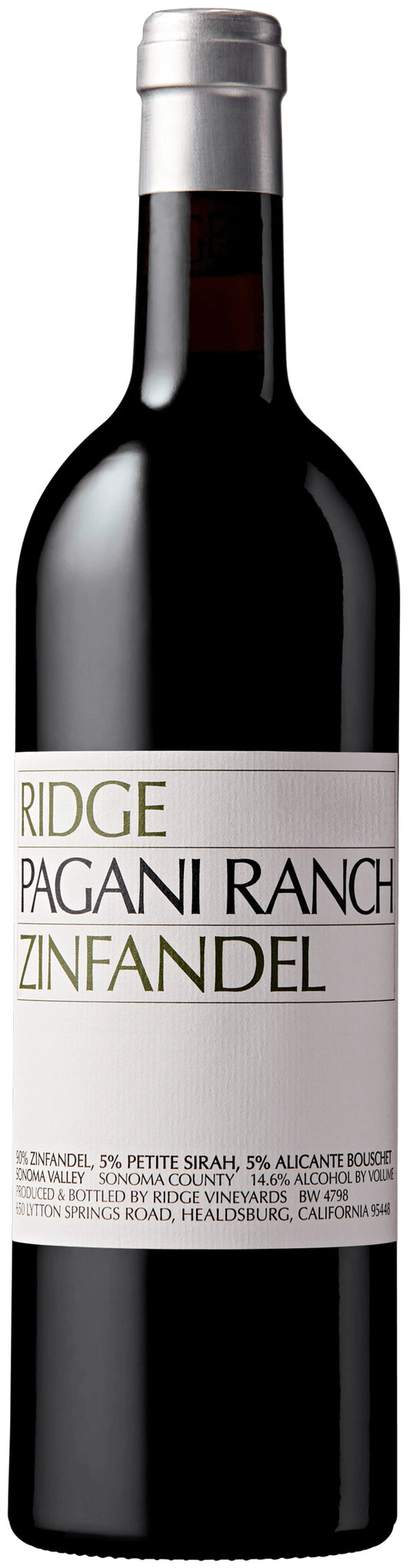 Ridge Vineyards Zinfandel Pagani Ranch 2024