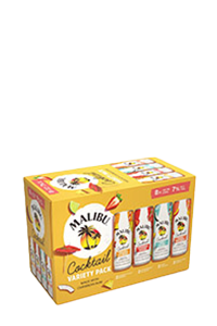 Malibu Cocktail Variety 8pk Cans (Case of 3 Bottles)