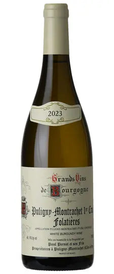 Domaine Paul Pernot Puligny-Montrachet 1er Cru Clos des Folatieres 2023