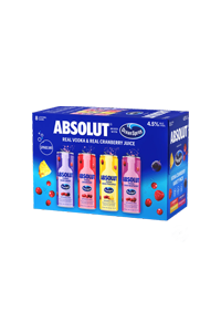Absolut Oceanspray Refreshers Variety 8pk Cans (Case of 3 Bottles)