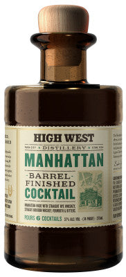 High West Barrel Finished Old Fashioned Cocktail