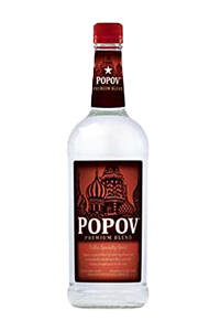 Popov Vodka (Case of 12 Bottles)