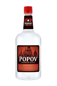 Popov Vodka (Case of 6 Bottles)