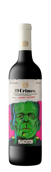 19 Crimes Cabernet Sauvignon Limited Edition South Eastern Australia (Frankenstein Label)