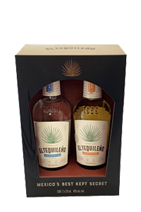 El Tequileno Platinum/Reposado Gran Reserva 2pk Gift Set