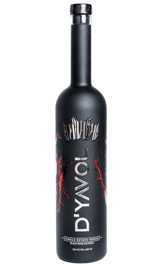 D'Yavola Single Estate Vodka (Case of 6 Bottles)