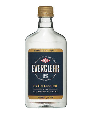 Everclear 190 Proof Grain Alcohol
