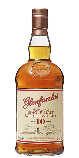 Glenfarclas 10 Year Old Single Highland Malt Scotch Whisky