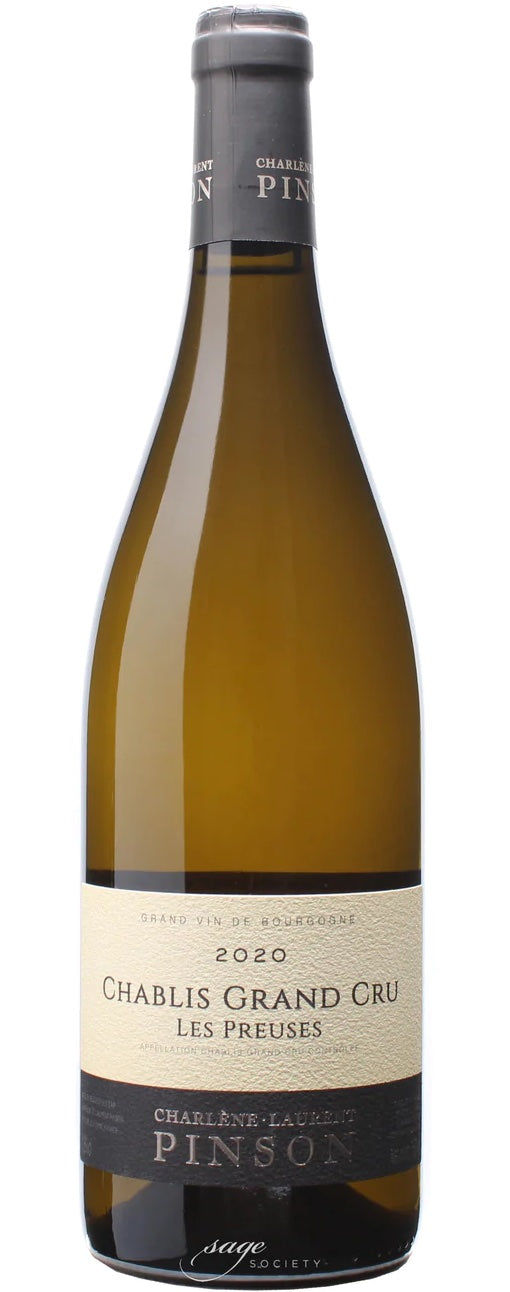 Chablis Grand Cru "Les Preuses", Charlene et Laurent Pinson 2020