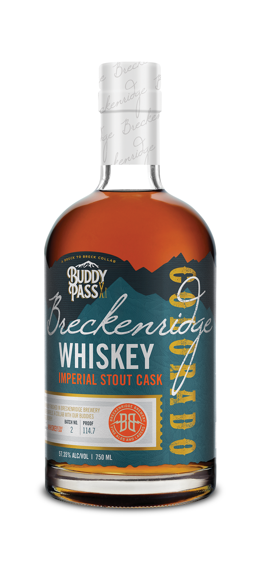 Breckenridge Distillery Imperial Stout Cask Finished Whiskey 114.7 Proof
