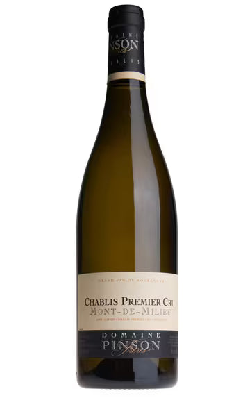 Chablis 1er "Mont De Milieu", Domaine Pinson 2023