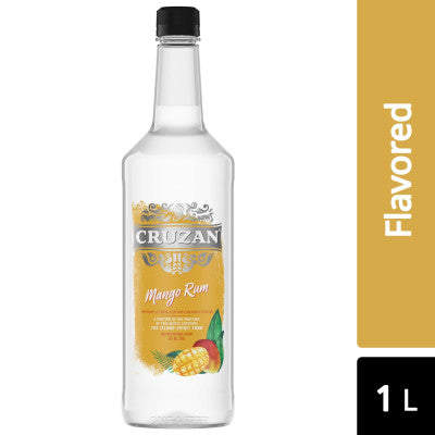 Cruzan Mango Rum Plastic