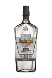 Dad's Hat White Rye Small Batch Pennsylvania Whiskey
