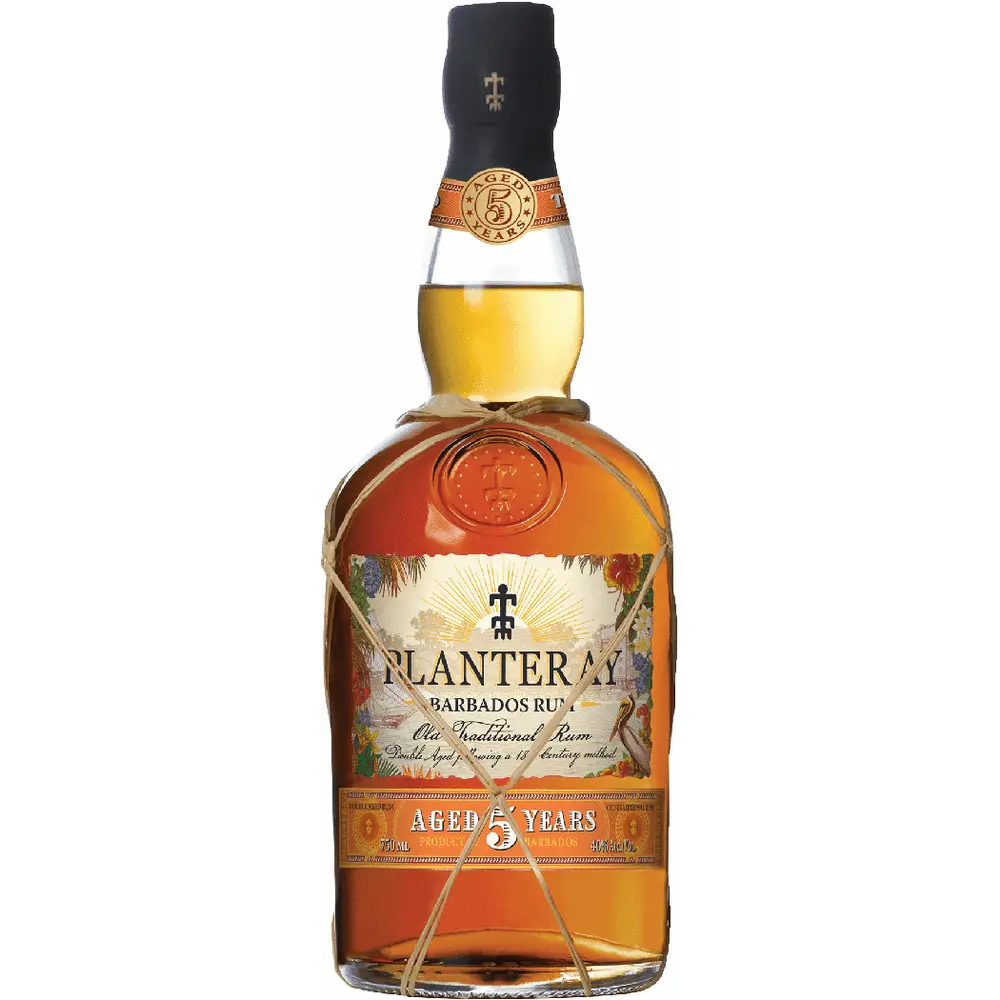 Planteray Rum 5 Years Aged Old Traditional Double Aged Rum
