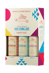 400 Conejos Mezcal Variety Tri-Pack (Case of 4 Bottles)