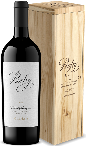 Cliff Lede 22 Poetry Sld Cabernet Sauvignon Wooden Box 2022