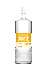 Sobieski Lemon Vodka (Case of 6 Bottles)
