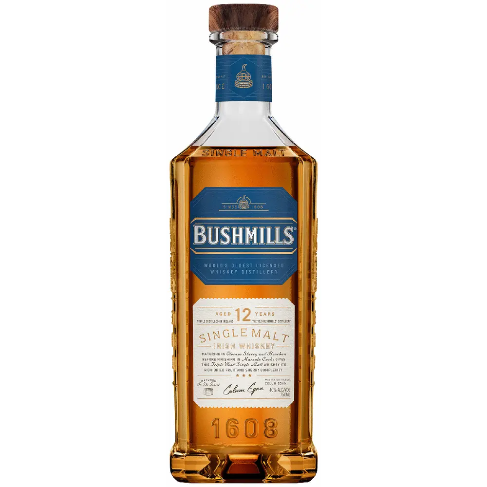 Bushmills 12 Year Old Single Malt 750 ML