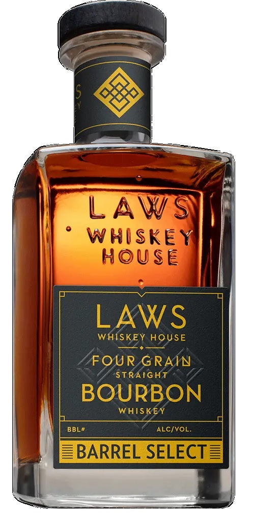 Four Grain Straight Bourbon, Cask Strength Barrel Select, Laws Whiskey House