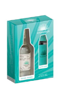 Casamigos Blanco Tequila w/Cocktail Flask