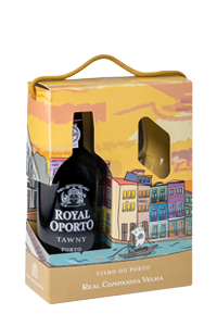 Royal Oporto Tawny Port w/2 Glasses