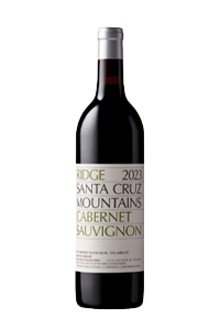 Ridge Cabernet Sauvignon Santa Cruz Mountains 2024 (Case of 12 Bottles)