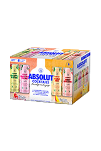Absolut Cocktail Variety 8pk Cans (Case of 3 Bottles)