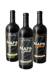Napa Jack Cabernet Sauvignon 3pk Gift Wood Case 2018