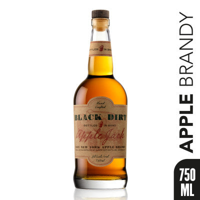 Black Dirt Bottle in Bond AppleJack Whiskey