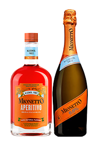 Mionetto Prosecco Alcohol Removed/Aperitivo Alcohol Free Combo (12+1)