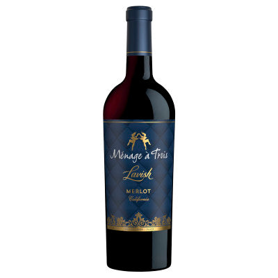 Menage A Trois Lavish Merlot California 2022