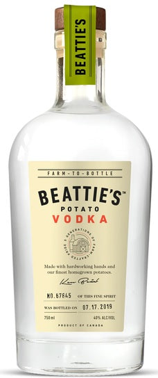Beattie's Distillery Potato Vodka(Case Only)