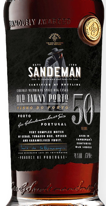 Sandeman 50yr Old Tawny Wood Pack