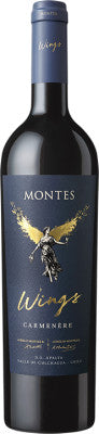 Montes Wings Carmenere DO Apalta, Vallee de Colchagua 2020