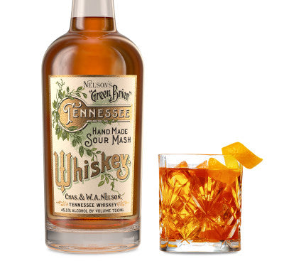 Nelson's Green Brier Tennessee Hand Made Sour Mash Whiskey