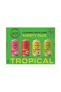 Ace Cider Tropical Variety 12pk Cans (Case of 2 Bottles)