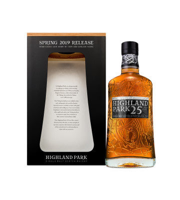 Highland Park 25 Year Single Malt Scotch Whiskey