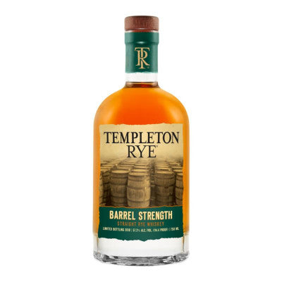 Templeton Cask Strength Rye Whiskey
