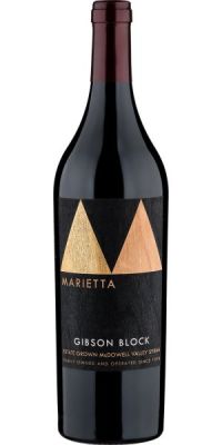 Marietta Cellars Gibson Block Syrah 2021